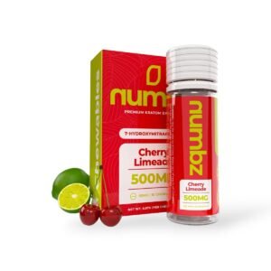 numbz 7-OH + Minor Alkaloids Chewable Tablets Cherry Limeade 50mg Per Tablet